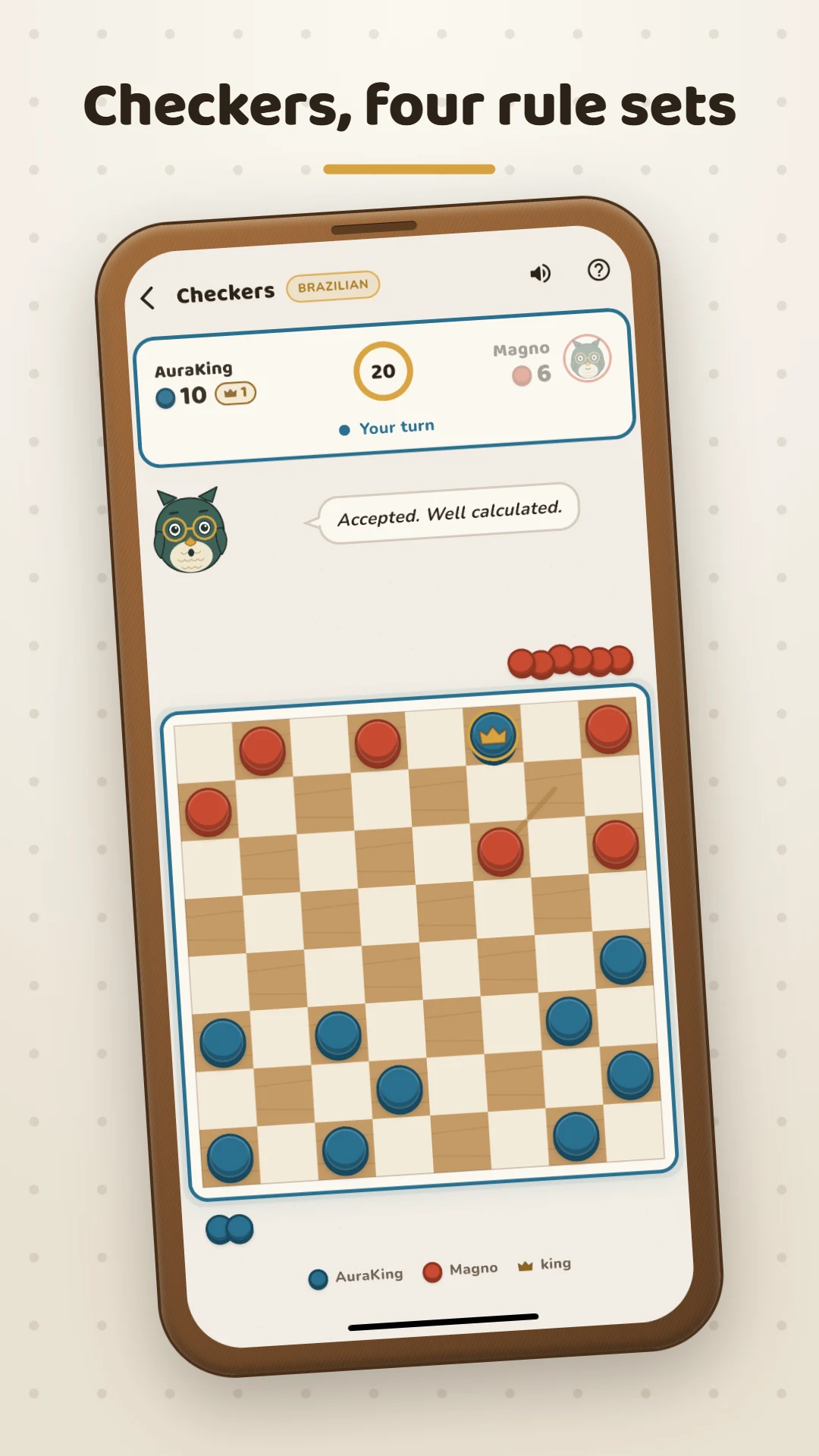 Sharp Arena: Checkers & Dots screenshot